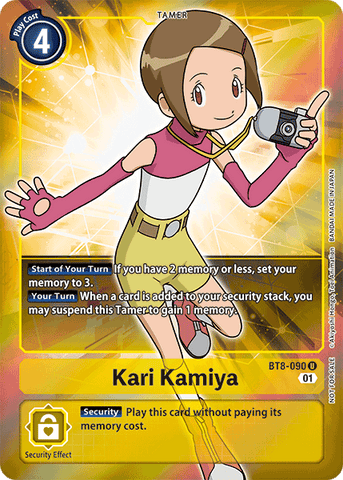 Kari Kamiya [BT8-090] (Alternative Art - Box Topper) [New Awakening] - Destination Retro