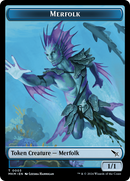 Detective // Merfolk Double-Sided Token [Murders at Karlov Manor Tokens] - Destination Retro