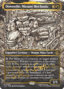 Donatello, Mutant Mechanic (Borderless) (Gold-Stamped Signature) [Teenage Mutant Ninja Turtles] - Destination Retro