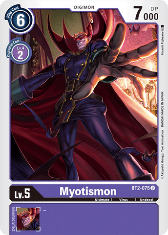 Myotismon [BT2-075] [Release Special Booster Ver.1.0] - Destination Retro