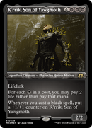 K'rrik, Son of Yawgmoth (Foil Etched) [Modern Horizons 3] - Destination Retro
