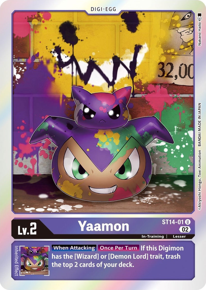Yaamon [ST14-01] [Starter Deck: Beelzemon Advanced Deck Set] - Destination Retro