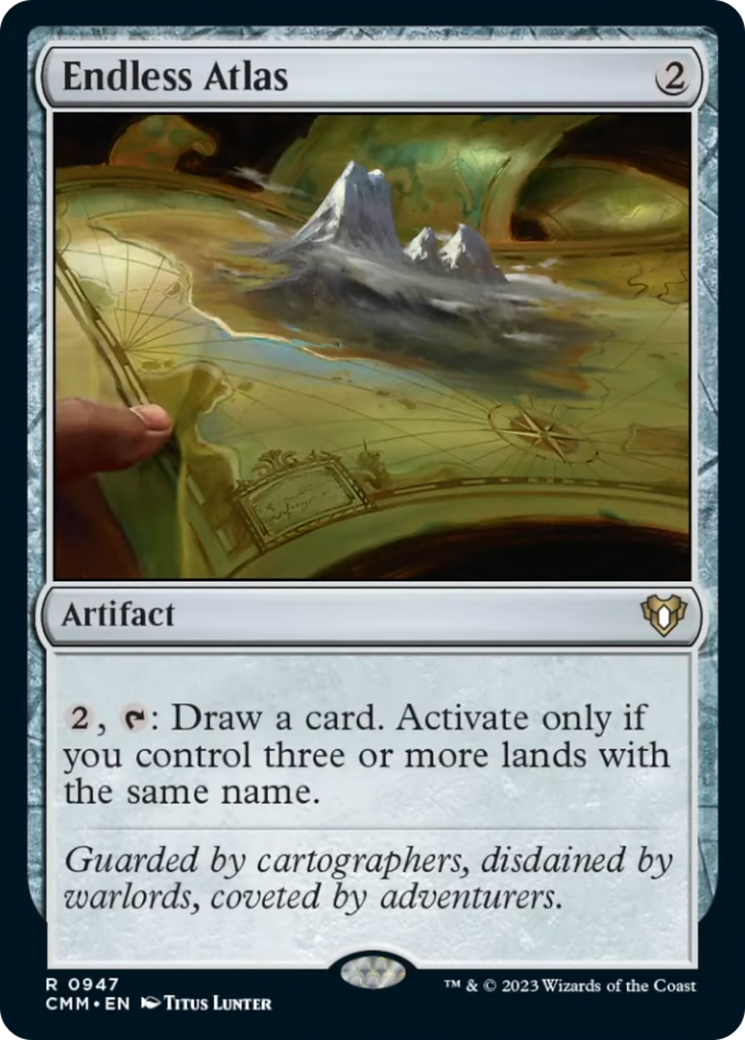 Endless Atlas [Commander Masters] - Destination Retro