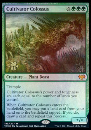 Cultivator Colossus [Innistrad: Crimson Vow Prerelease Promos] - Destination Retro