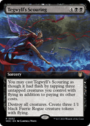 Tegwyll's Scouring (Extended Art) [Wilds of Eldraine Commander] - Destination Retro