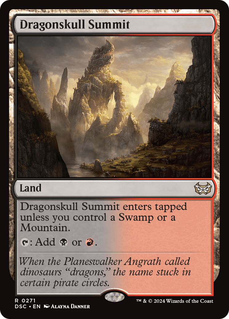 Dragonskull Summit [Duskmourn: House of Horror Commander] - Destination Retro