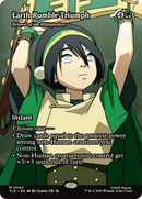 Earth Rumble Triumph - Return of the Wildspeaker (Borderless) [Avatar: The Last Airbender: Eternal-Legal] - Destination Retro