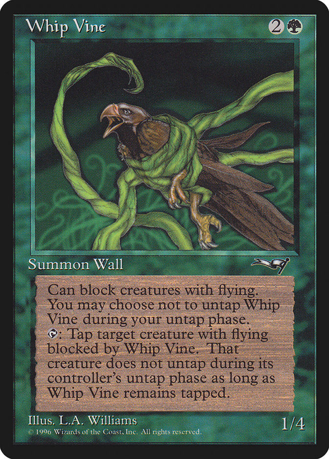 Whip Vine (Holding Bird) [Alliances] - Destination Retro