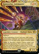 Quintorius, Loremaster (Showcase Planar Booster Fun) [March of the Machine] - Destination Retro