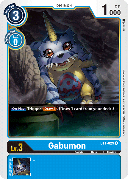 Gabumon [BT1-029] [Release Special Booster Ver.1.0] - Destination Retro
