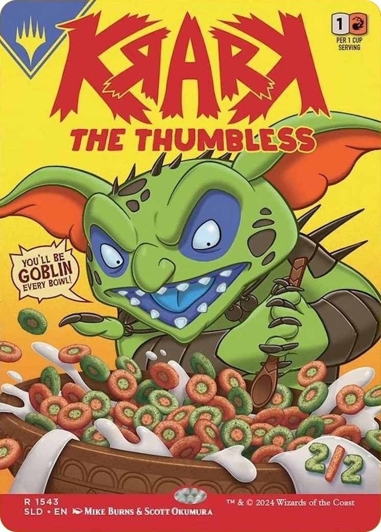 Krark, the Thumbless (Rainbow Foil) [Secret Lair Drop Series] - Destination Retro