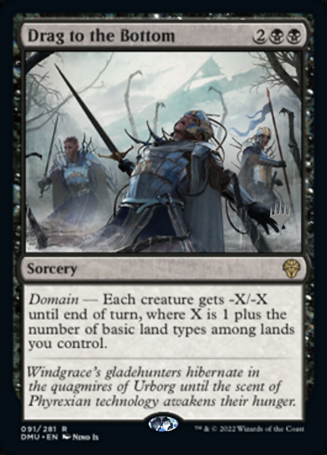 Drag to the Bottom (Promo Pack) [Dominaria United Promos] - Destination Retro