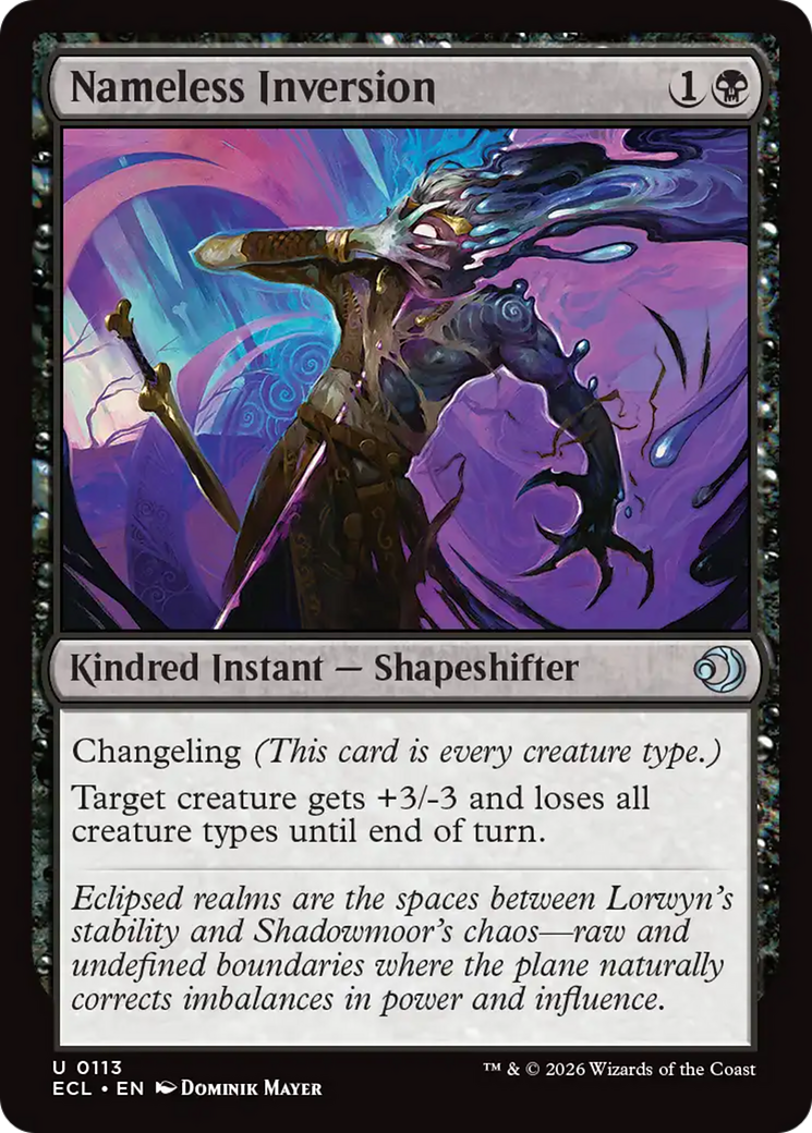 Nameless Inversion [Lorwyn Eclipsed] - Destination Retro