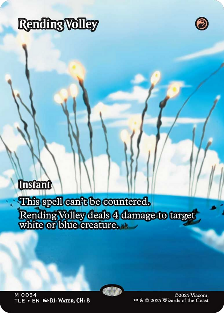 Rending Volley (Borderless) [Avatar: The Last Airbender: Eternal-Legal] - Destination Retro