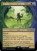 Legolas, Counter of Kills (Showcase) (Surge Foil) [The Lord of the Rings: Tales of Middle-Earth] - Destination Retro