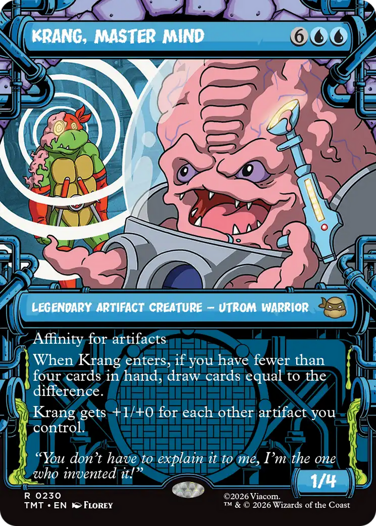 Krang, Master Mind (Showcase) [Teenage Mutant Ninja Turtles] - Destination Retro