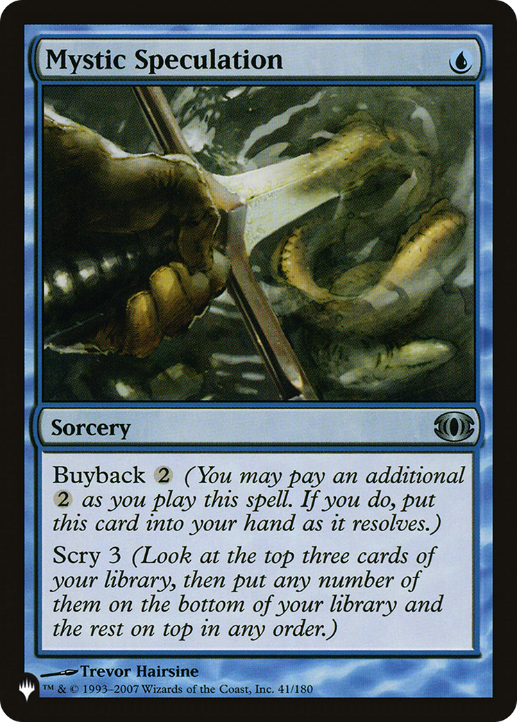 Mystic Speculation [The List] - Destination Retro
