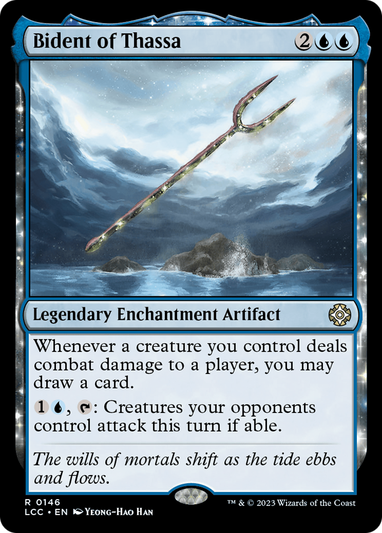 Bident of Thassa [The Lost Caverns of Ixalan Commander] - Destination Retro