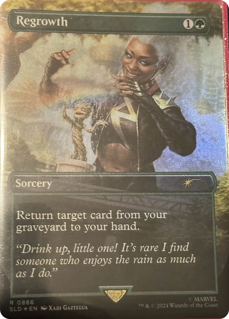 Regrowth (Rainbow Foil) [Secret Lair Drop Series] - Destination Retro