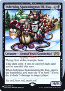 Infernius Spawnington III, Esq. (Unfinity Foil Edition) [The List] - Destination Retro