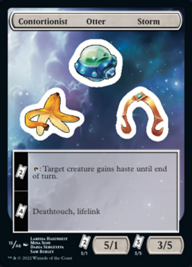 Contortionist Otter Storm [Unfinity Stickers] - Destination Retro