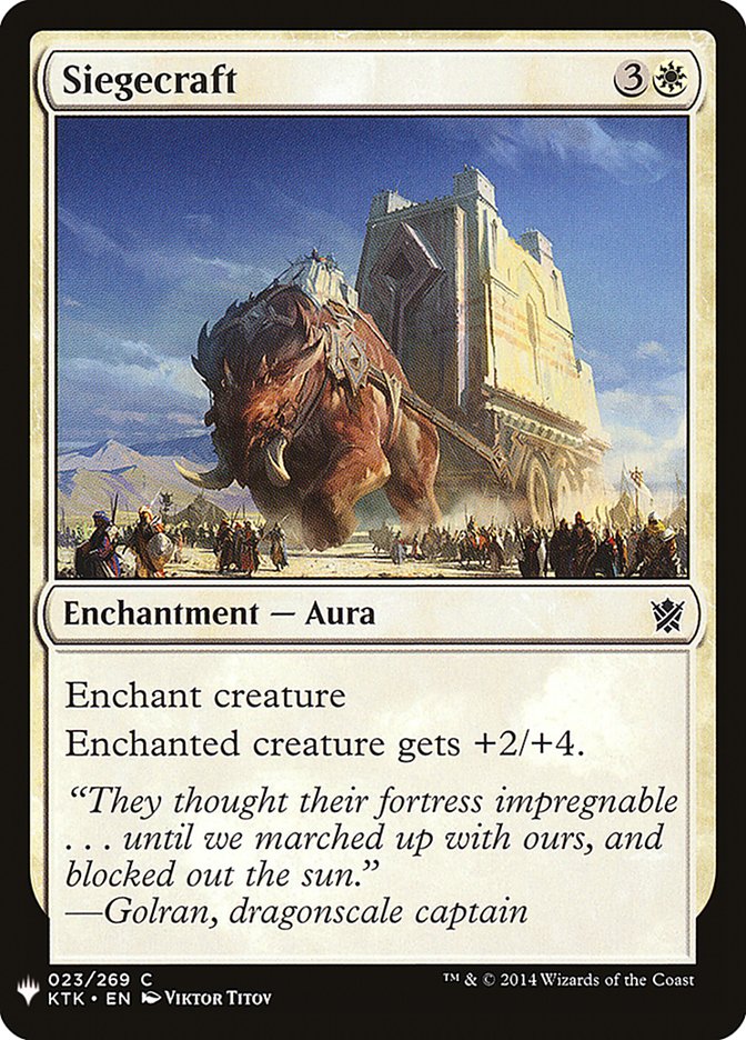 Siegecraft [Mystery Booster] - Destination Retro