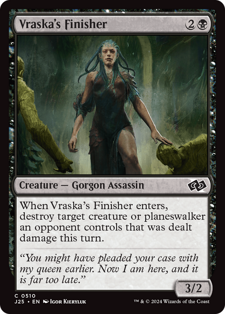 Vraska's Finisher [Foundations Jumpstart] - Destination Retro