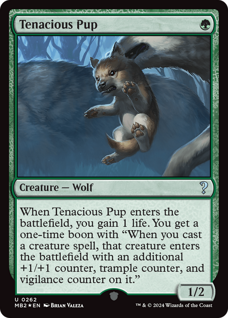 Tenacious Pup [Mystery Booster 2] - Destination Retro
