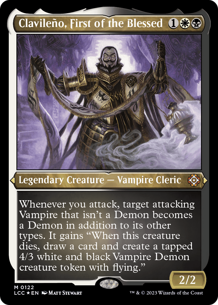 Clavileno, First of the Blessed (Display Commander) [The Lost Caverns of Ixalan Commander] - Destination Retro