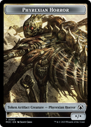 Phyrexian Golem // Phyrexian Horror Double-Sided Token [March of the Machine Commander Tokens] - Destination Retro