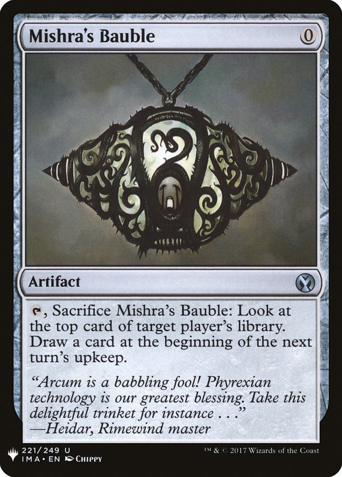 Mishra's Bauble [Mystery Booster] - Destination Retro
