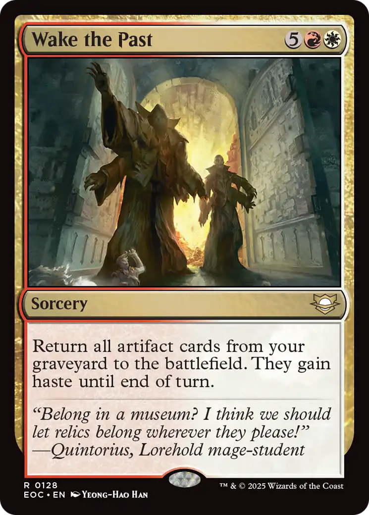 Wake the Past [Edge of Eternities Commander] - Destination Retro