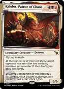 Rakdos, Patron of Chaos (Showcase) (Invisible Ink) [Murders at Karlov Manor] - Destination Retro