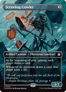 Scrawling Crawler (Borderless) (Mana Foil) [Foundations] - Destination Retro