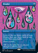 Ponder (Borderless) [Secret Lair Countdown Kit] - Destination Retro