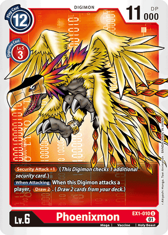 Phoenixmon [EX1-010] [Classic Collection] - Destination Retro