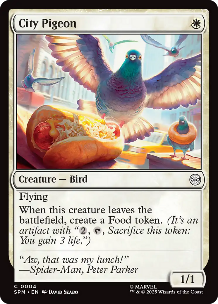 City Pigeon [Marvel's Spider-Man] - Destination Retro