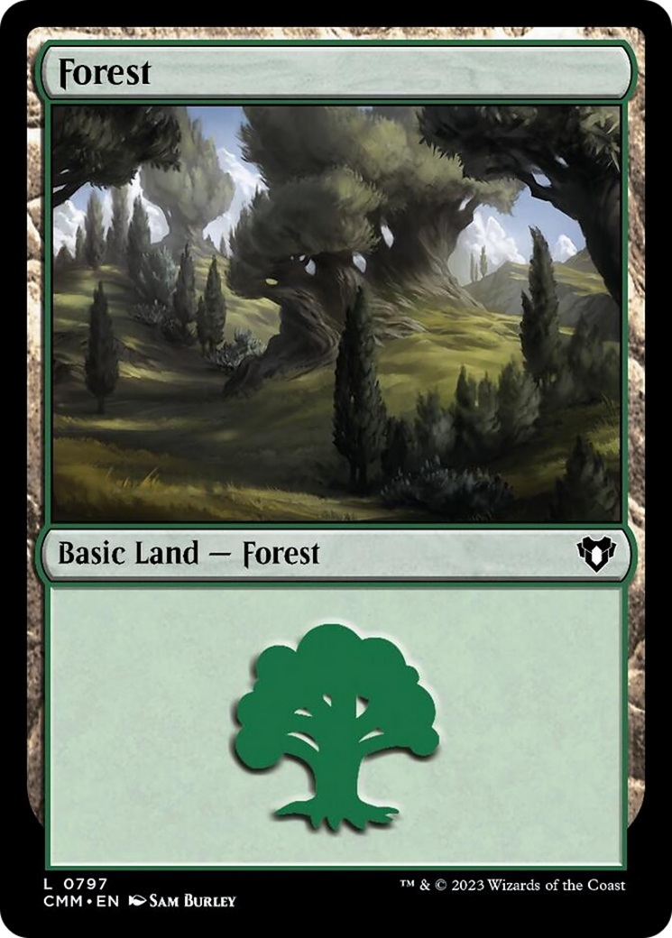Forest (797) [Commander Masters] - Destination Retro