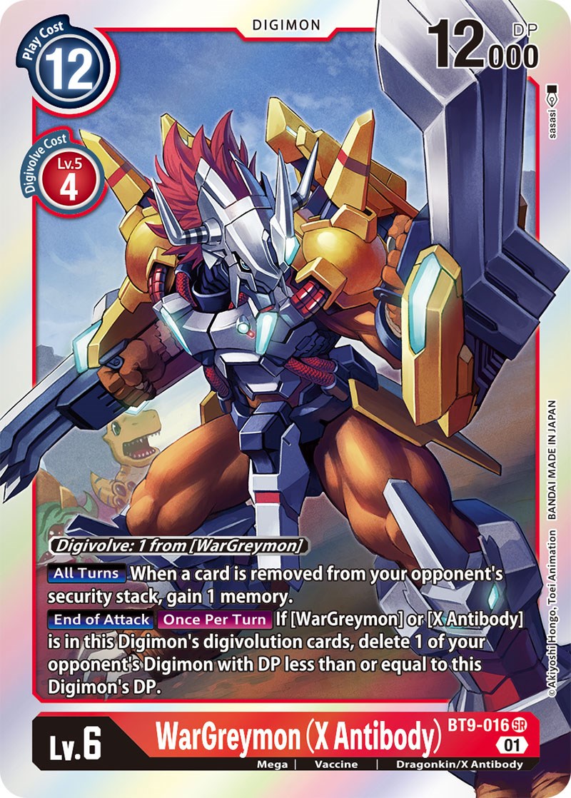WarGreymon (X Antibody) [BT9-016] [X Record] - Destination Retro