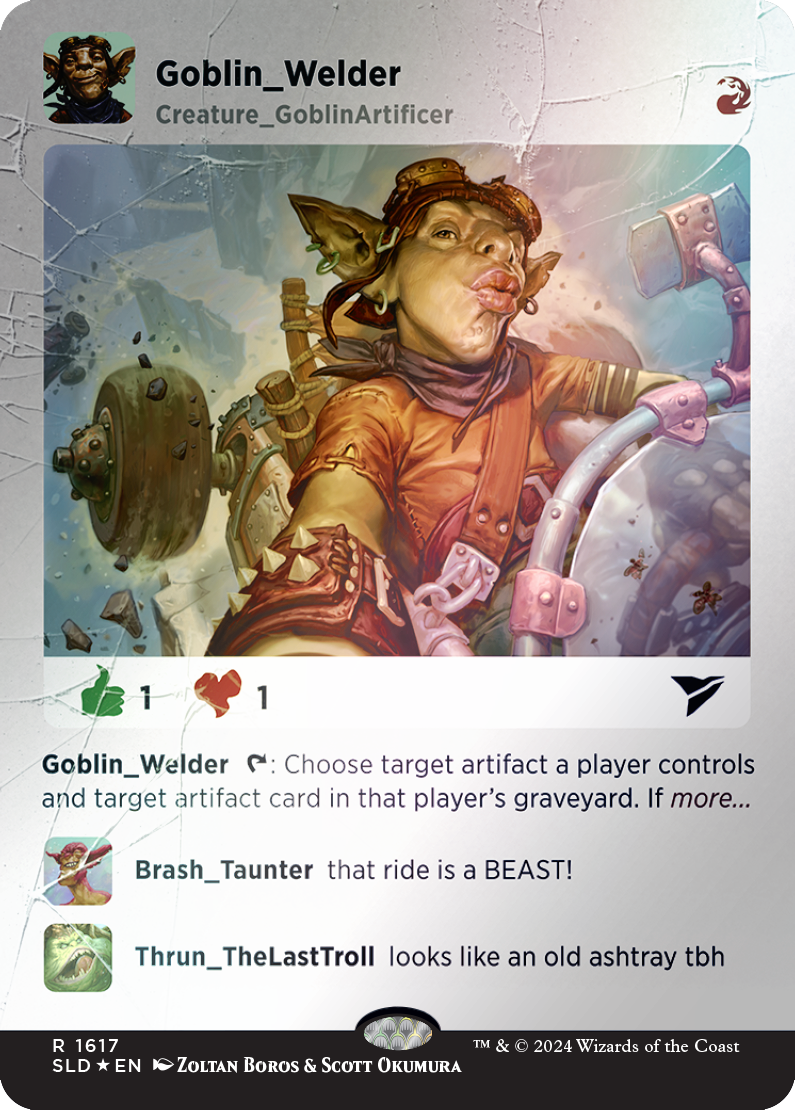 Goblin Welder (Rainbow Foil) [Secret Lair Drop Series] - Destination Retro