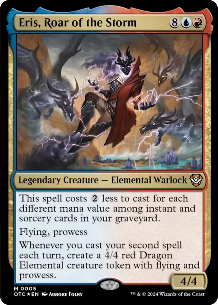 Eris, Roar of the Storm [Outlaws of Thunder Junction Commander] - Destination Retro