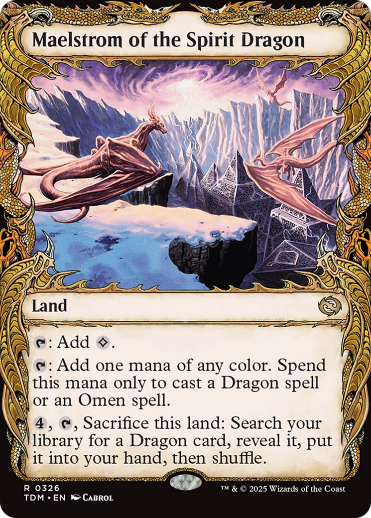 Maelstrom of the Spirit Dragon (Showcase) [Tarkir: Dragonstorm] - Destination Retro