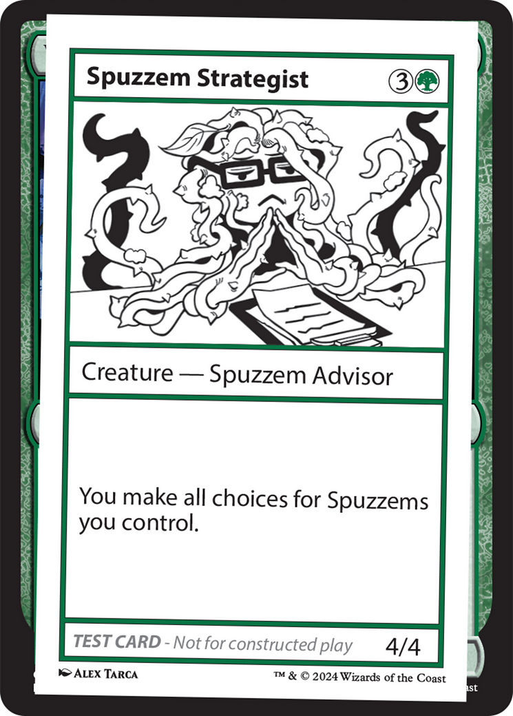 Spuzzem Strategist [Mystery Booster 2 Playtest Cards] - Destination Retro