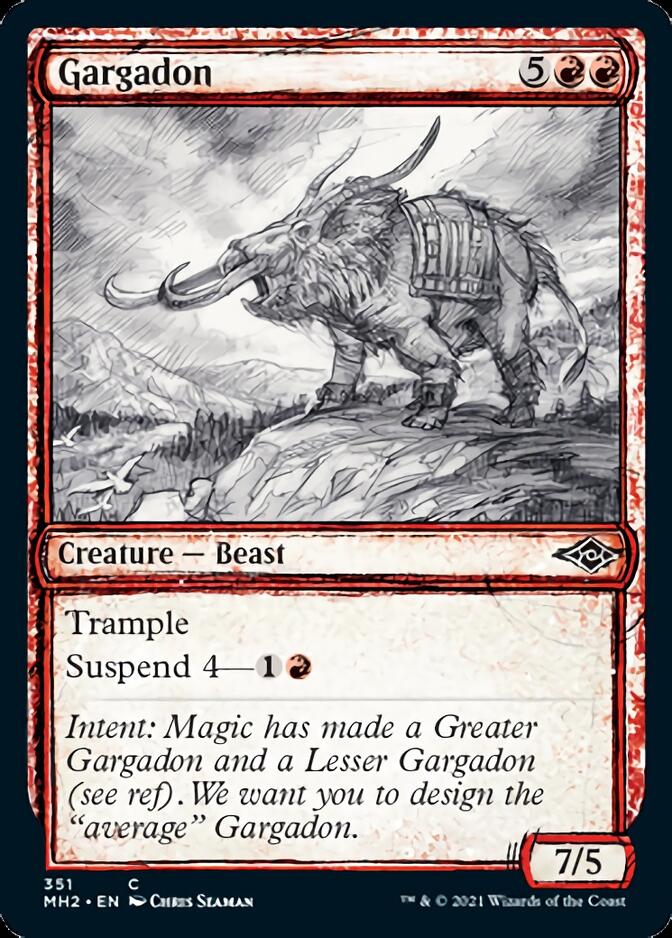 Gargadon (Sketch) [Modern Horizons 2] - Destination Retro