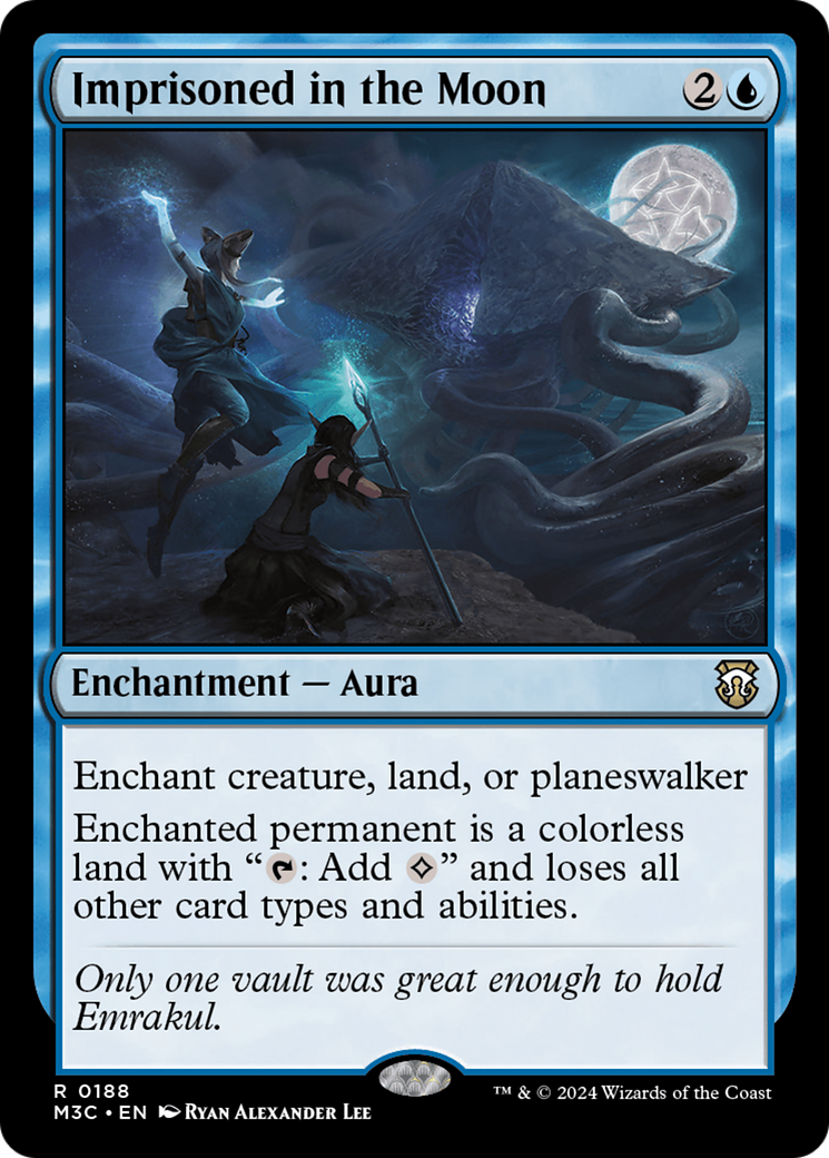 Imprisoned in the Moon (Ripple Foil) [Modern Horizons 3 Commander] - Destination Retro