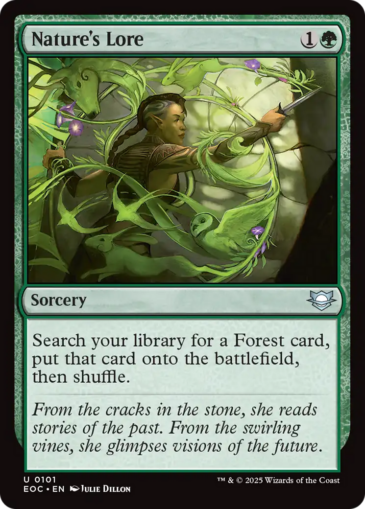 Nature's Lore [Edge of Eternities Commander] - Destination Retro