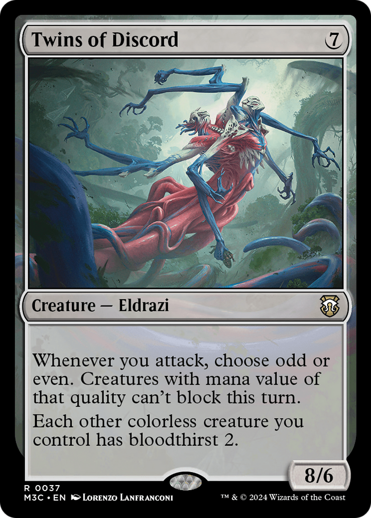 Twins of Discord [Modern Horizons 3 Commander] - Destination Retro