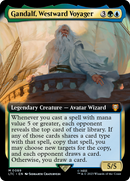Gandalf, Westward Voyager (Extended Art) [The Lord of the Rings: Tales of Middle-Earth Commander] - Destination Retro
