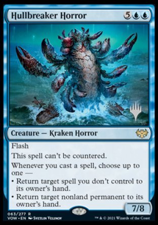 Hullbreaker Horror (Promo Pack) [Innistrad: Crimson Vow Promos] - Destination Retro