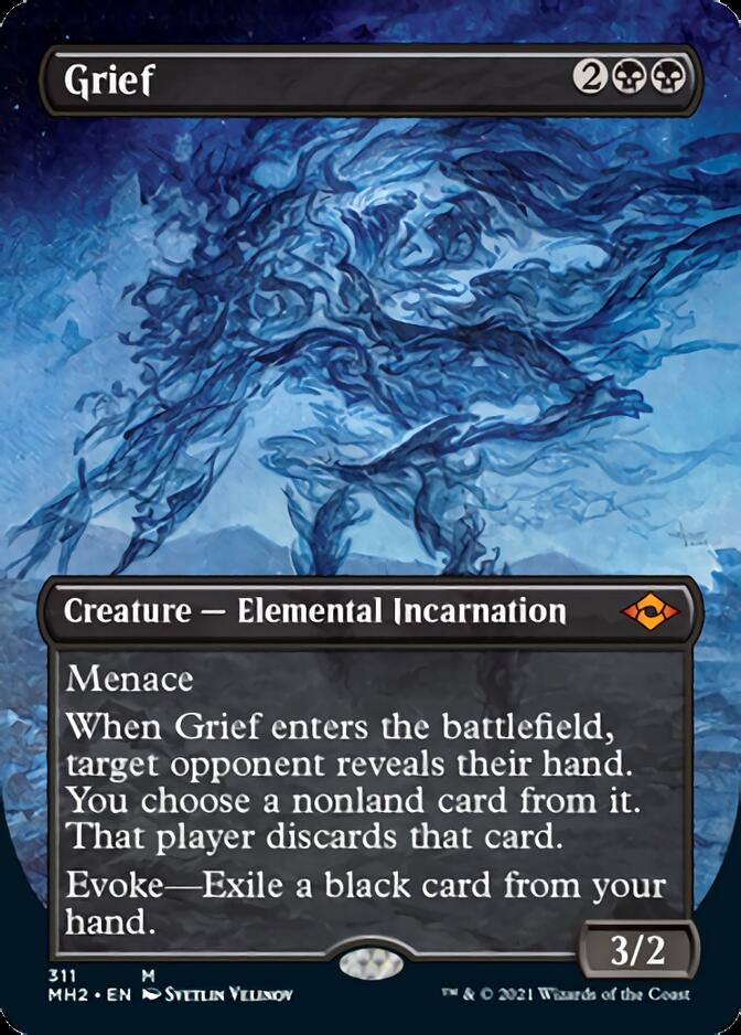 Grief (Borderless Alternate Art) [Modern Horizons 2] - Destination Retro